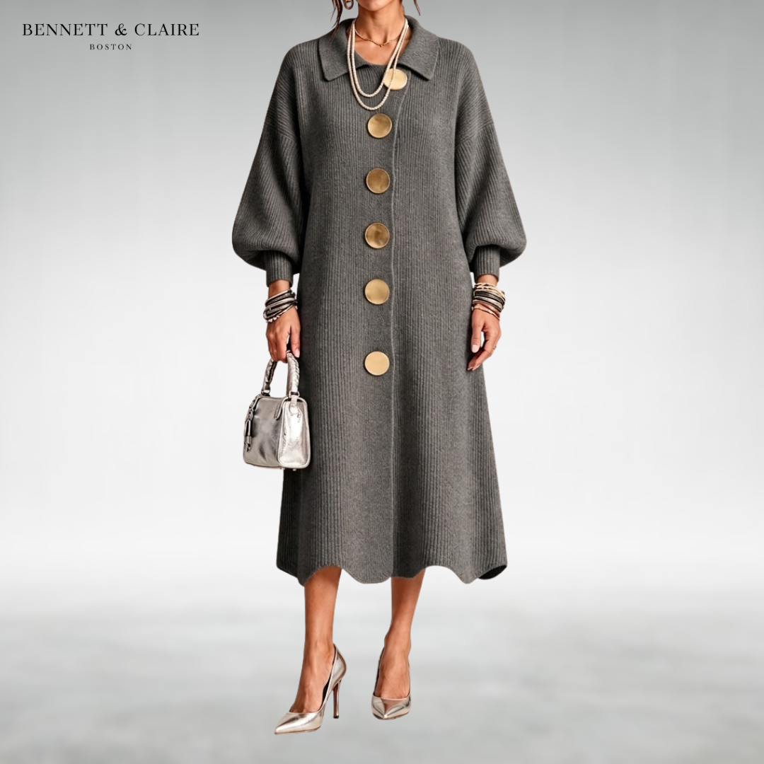 Arabella™ | Button-Front Maxi Dress