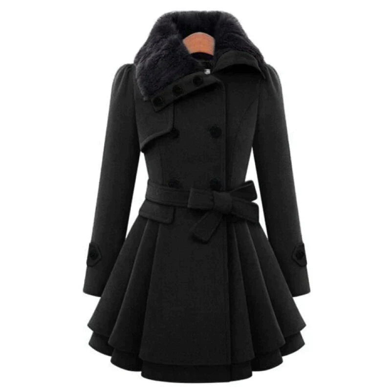 Claudia™ | Vintage Flair Trench Coat