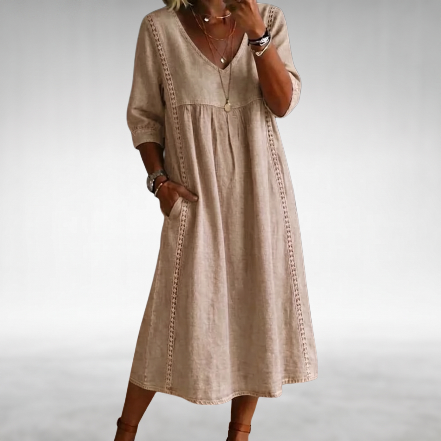Valerie™ Comfort Midi Dress