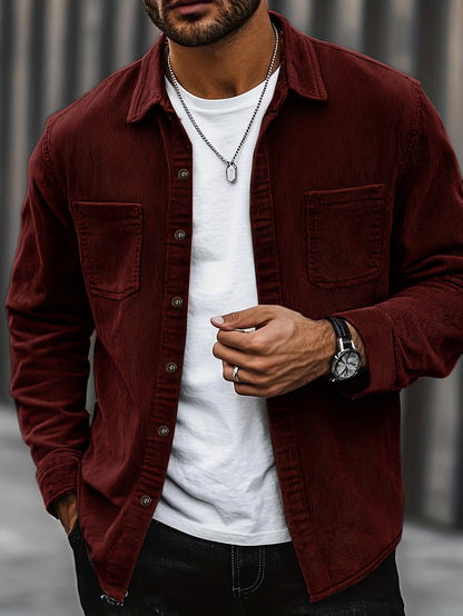 Bryce | Ribbed Textured Overshirt