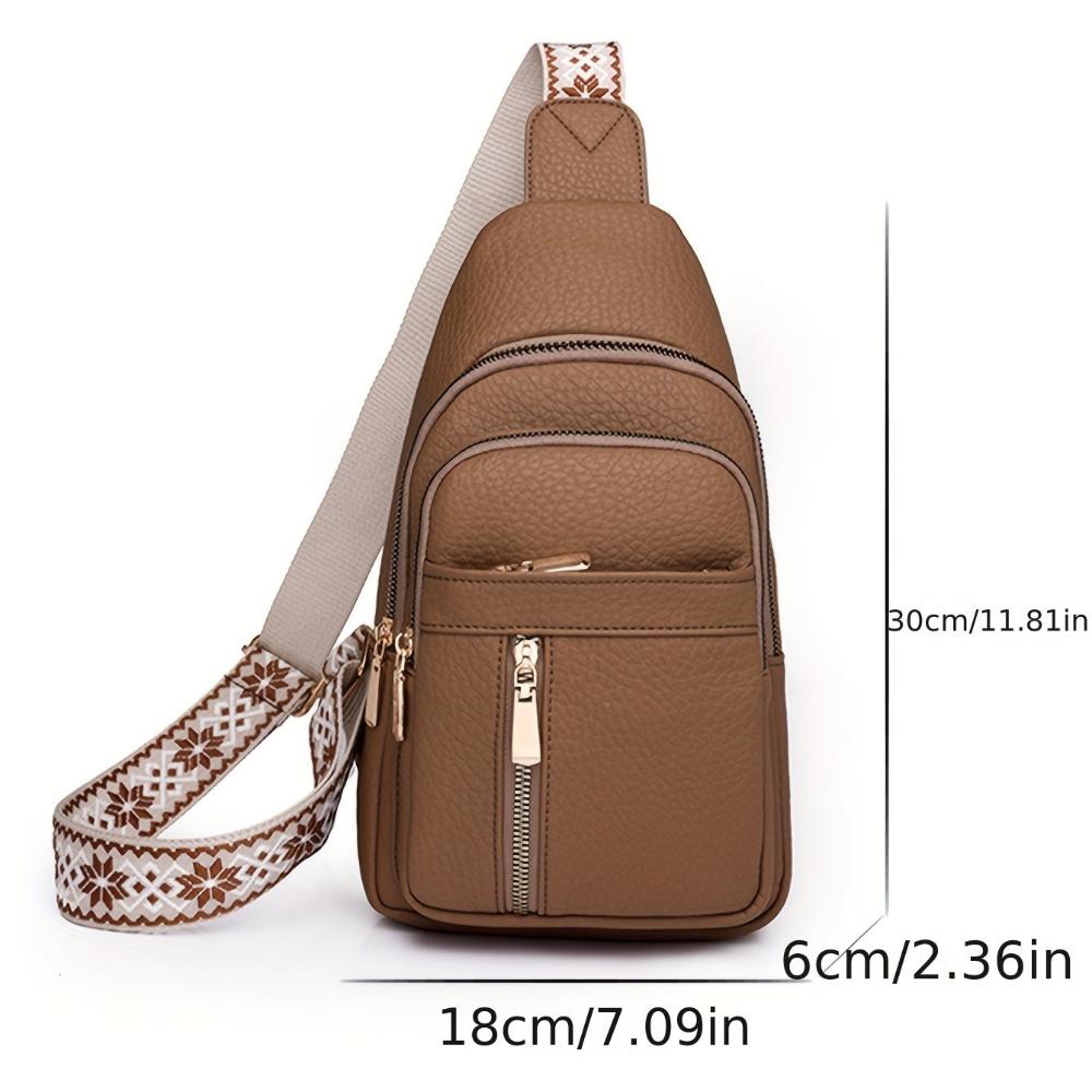 Paige | Vintage Chest Crossbody Bag