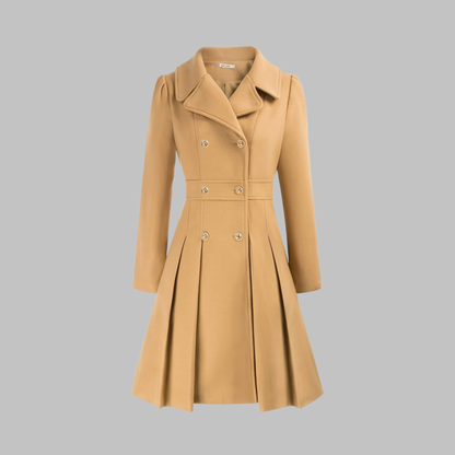 Dami™ | Classy Double Button Long Coat