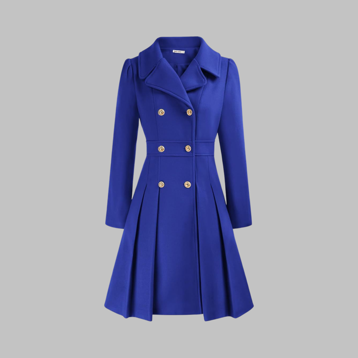 Dami™ | Classy Double Button Long Coat
