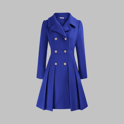 Dami™ | Classy Double Button Long Coat