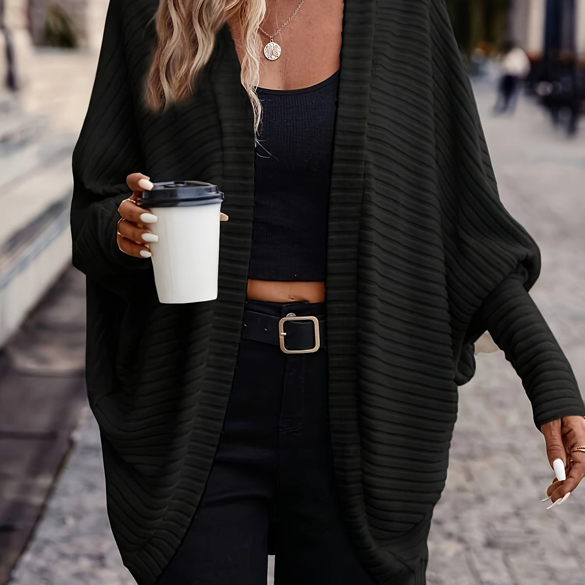 Imogen™ | Relaxed Open-Front Cardigan