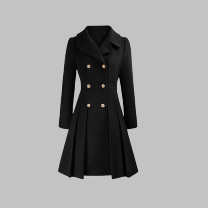 Dami™ | Classy Double Button Long Coat