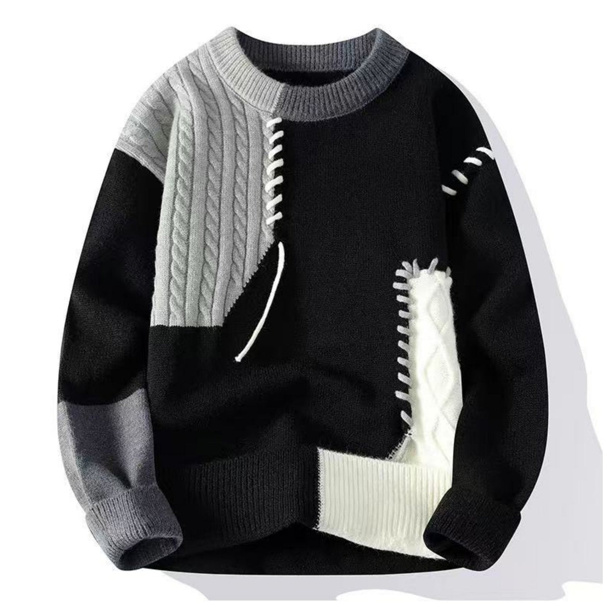Tristan™ | Color-Block Knit Sweater