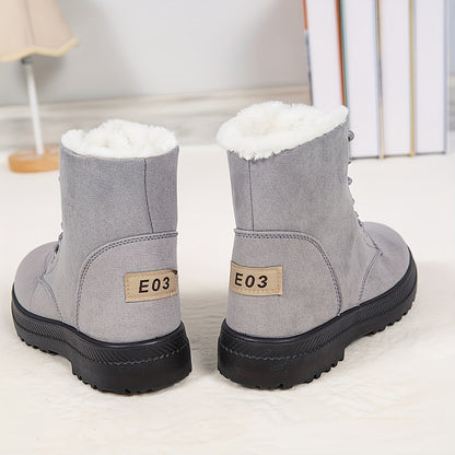 Elsa™ | Cozy Lace-Up Ankle Boots