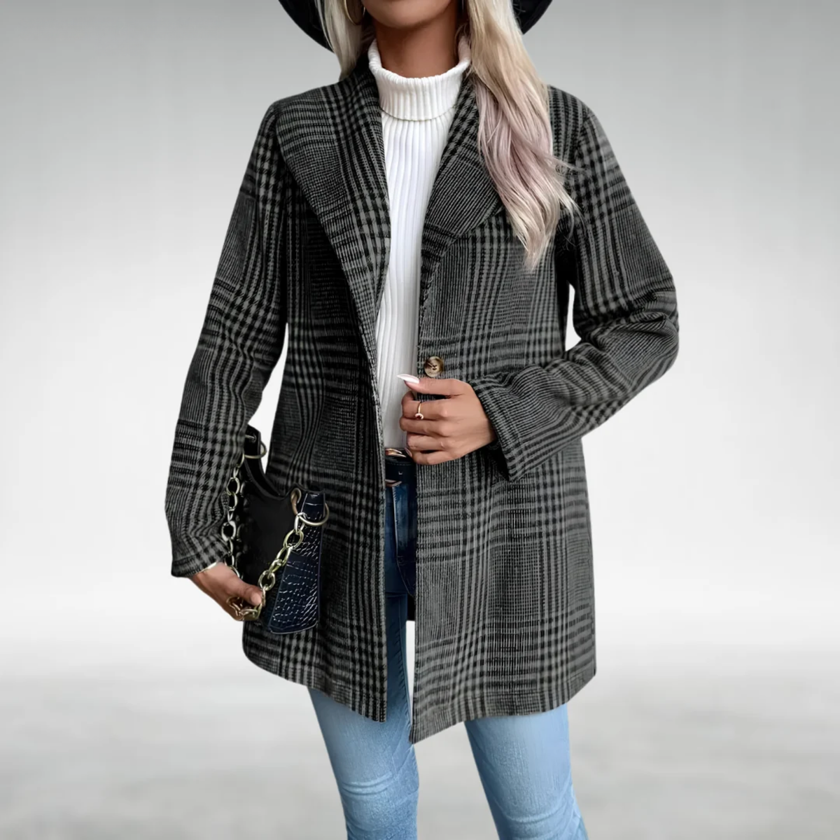 Charry™ | Everyday Plaid Blazer