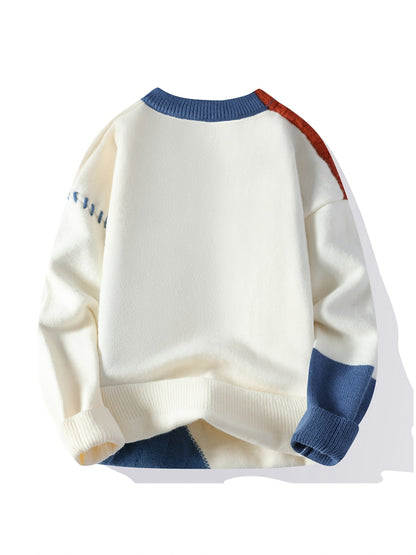 Tristan™ | Color-Block Knit Sweater
