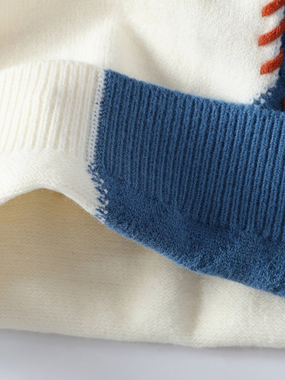 Tristan™ | Color-Block Knit Sweater