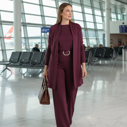 Eleanor™ | Elegant 3-Piece Cardigan Set