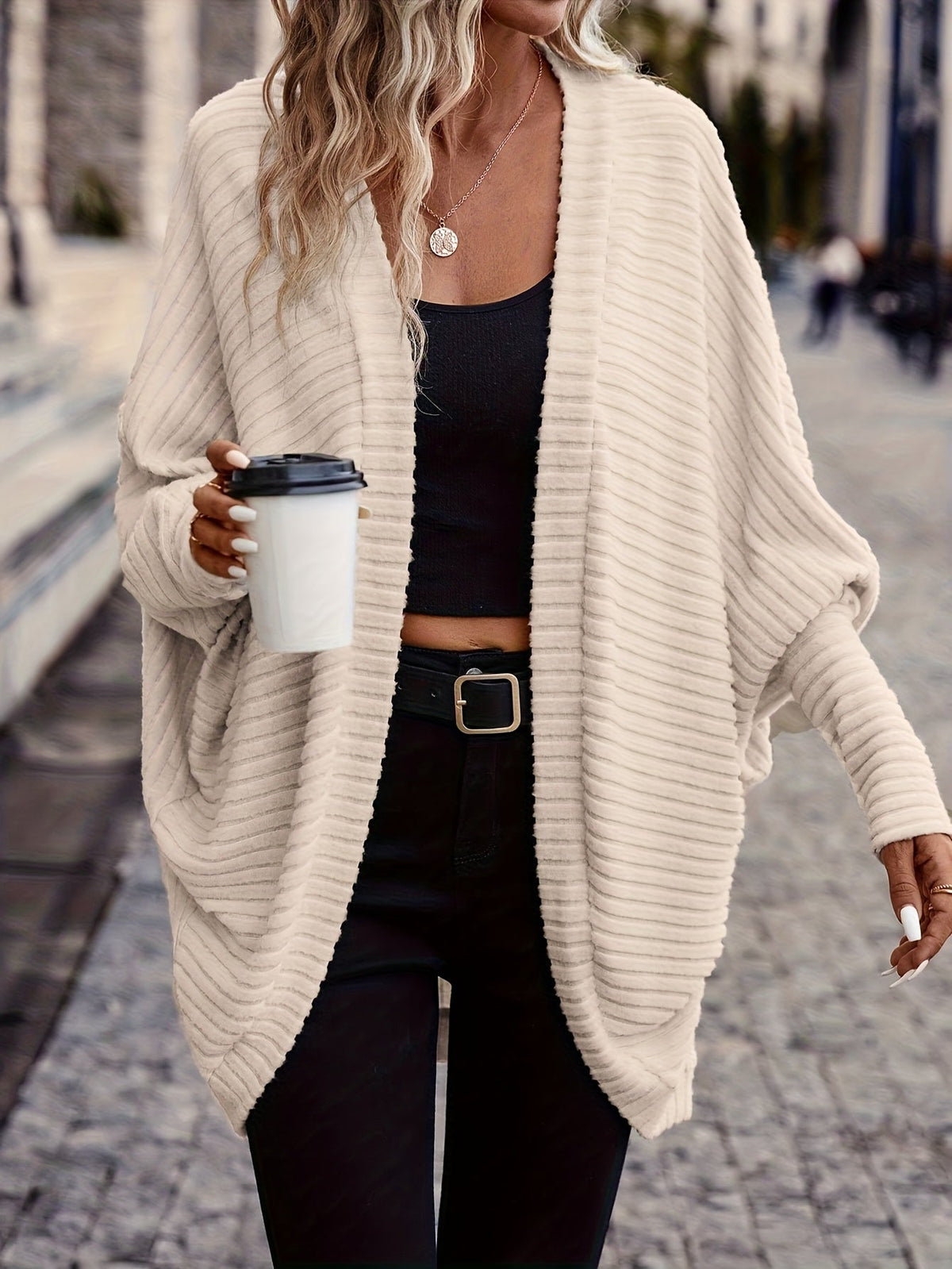 Imogen™ | Relaxed Open-Front Cardigan