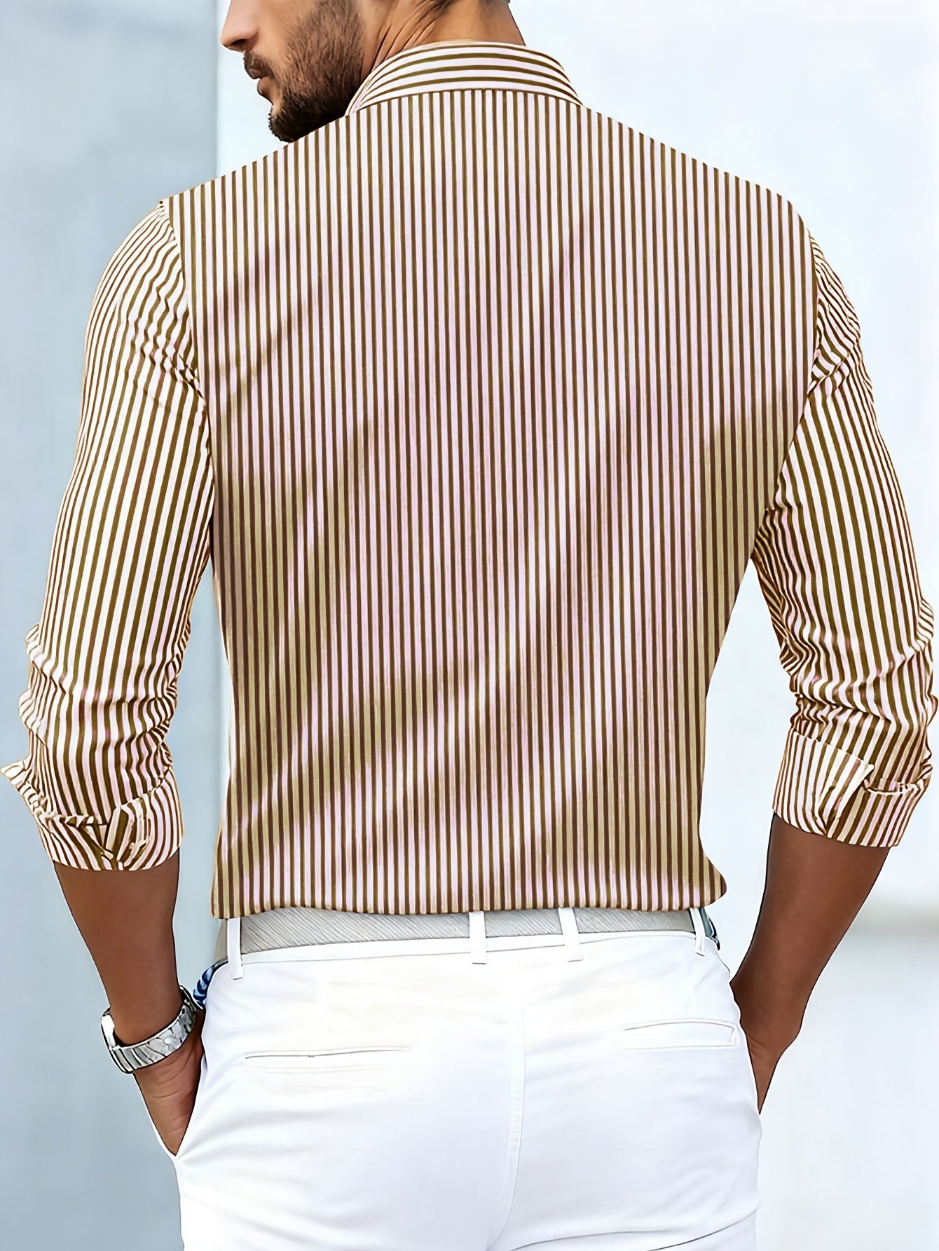 Emerson | Men's Vintage Striped Long Sleeve Shirt