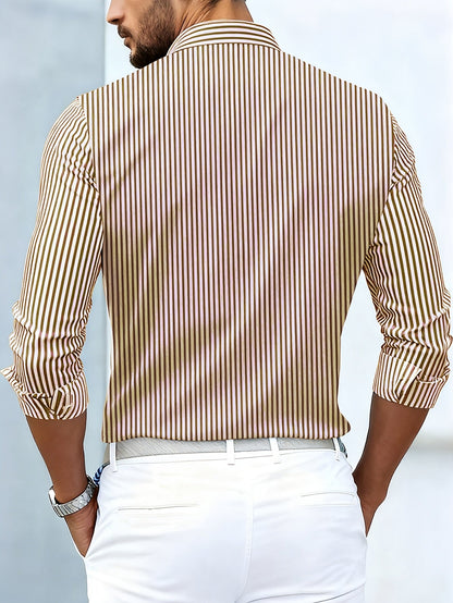 Emerson | Men's Vintage Striped Long Sleeve Shirt