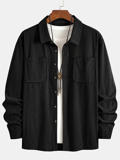 Bryce | Ribbed Textured Overshirt