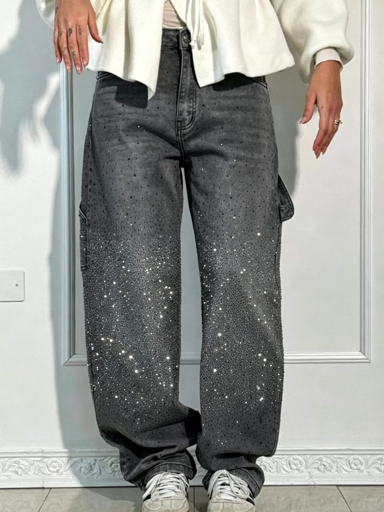Stella™ | Crystal Balloon Carpenter Jeans