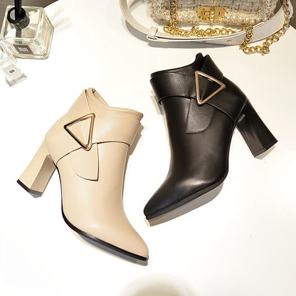 Adele™ | Refined Heeled Ankle Boots