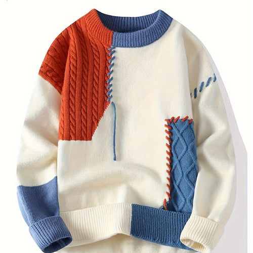 Tristan™ | Color-Block Knit Sweater