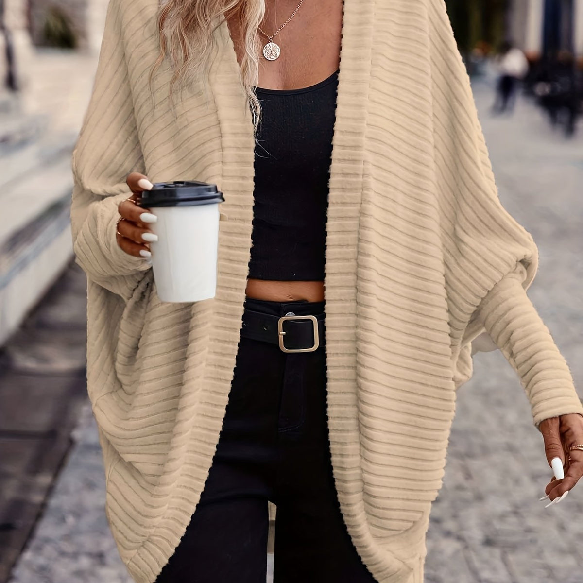 Imogen™ | Relaxed Open-Front Cardigan