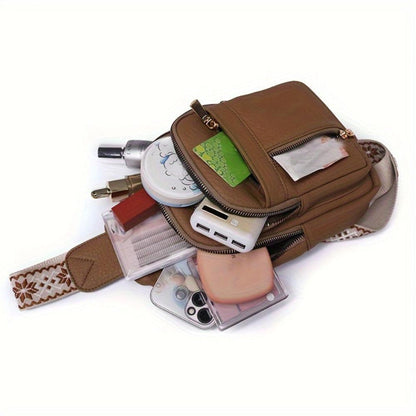 Paige | Vintage Chest Crossbody Bag