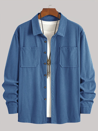 Bryce | Ribbed Textured Overshirt