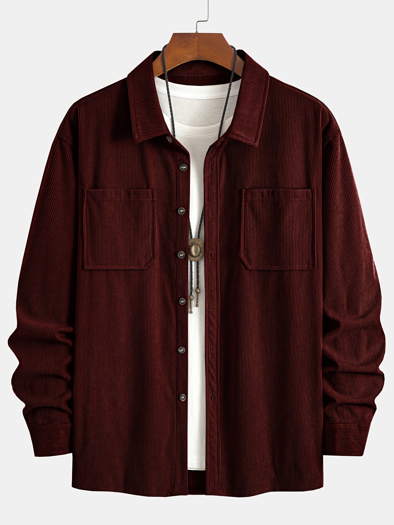 Bryce | Ribbed Textured Overshirt