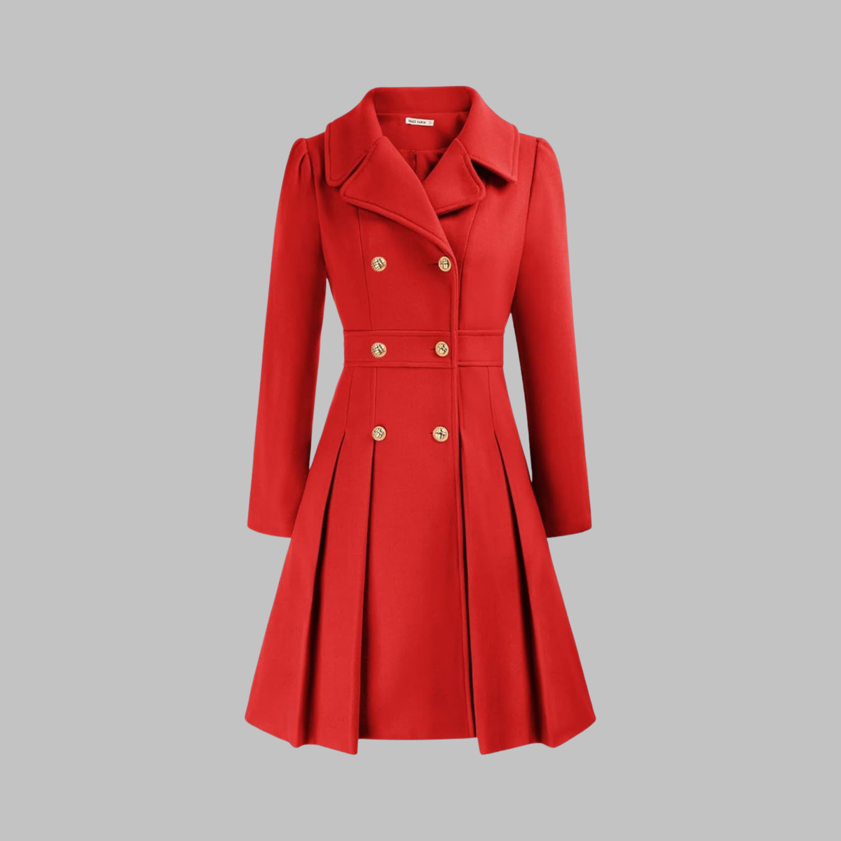 Dami™ | Classy Double Button Long Coat