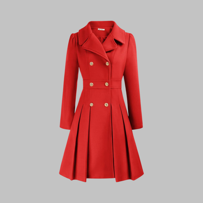 Dami™ | Classy Double Button Long Coat