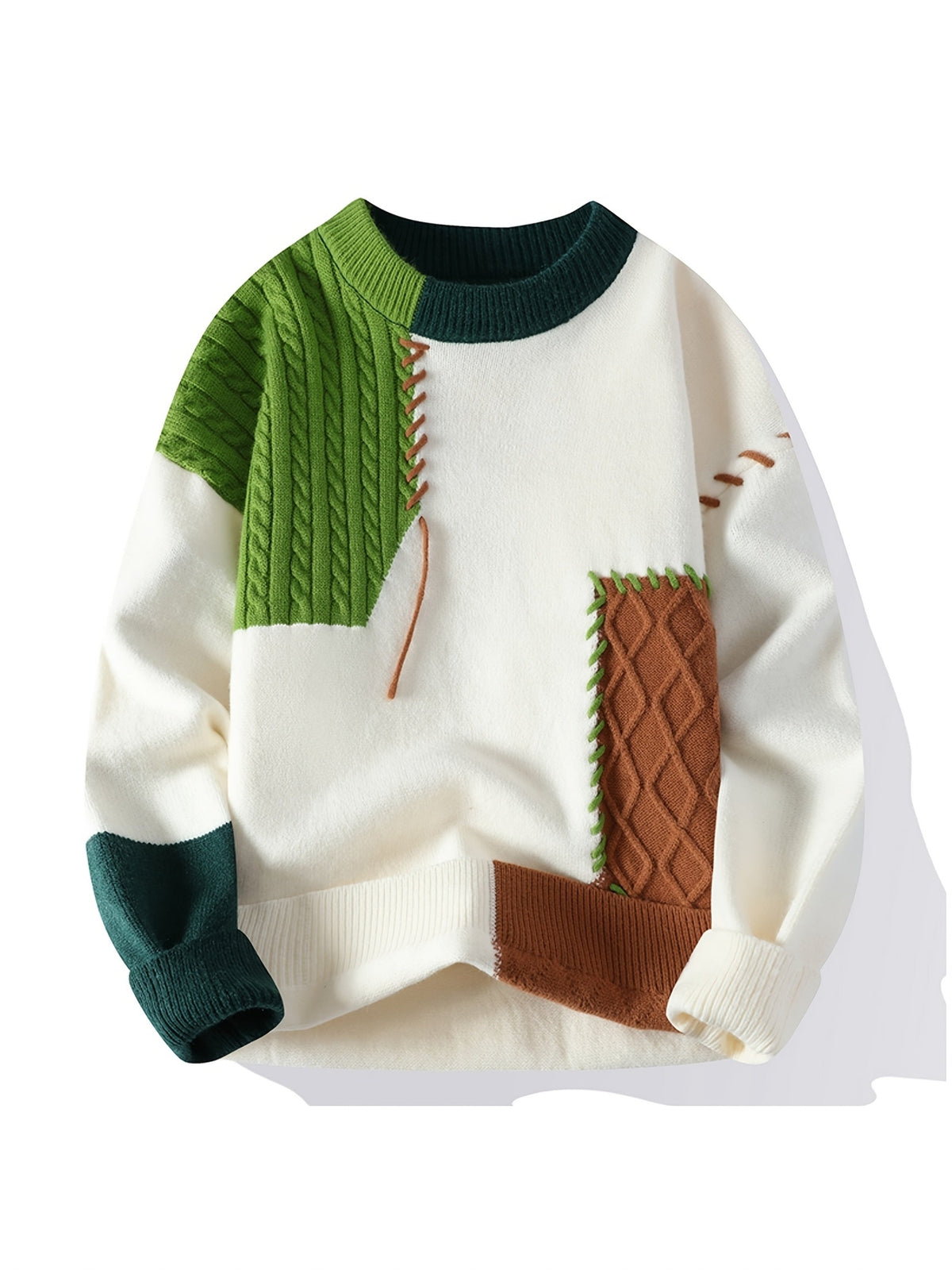 Tristan™ | Color-Block Knit Sweater
