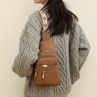 Paige | Vintage Chest Crossbody Bag