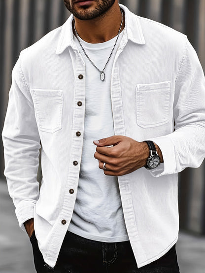 Bryce | Ribbed Textured Overshirt