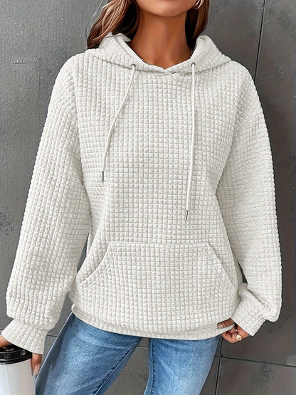 Rosaline™ | Textured Relaxed Hoodie