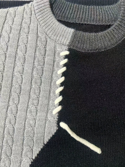 Tristan™ | Color-Block Knit Sweater