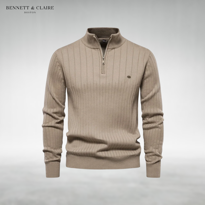 Colin™ | Half-Zip Knit Sweater