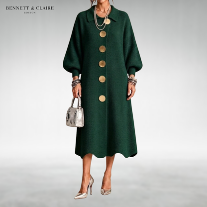 Arabella™ | Button-Front Maxi Dress