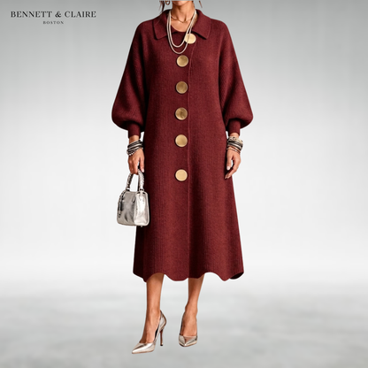 Arabella™ | Button-Front Maxi Dress
