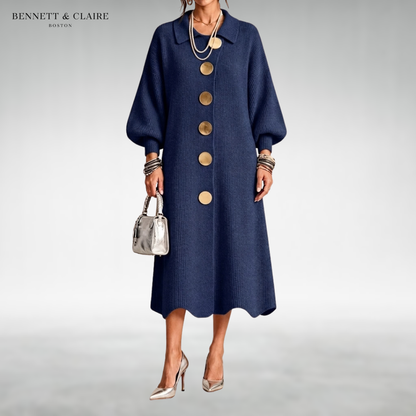 Arabella™ | Button-Front Maxi Dress