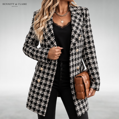 Loren™ | Classic Plaid Coat