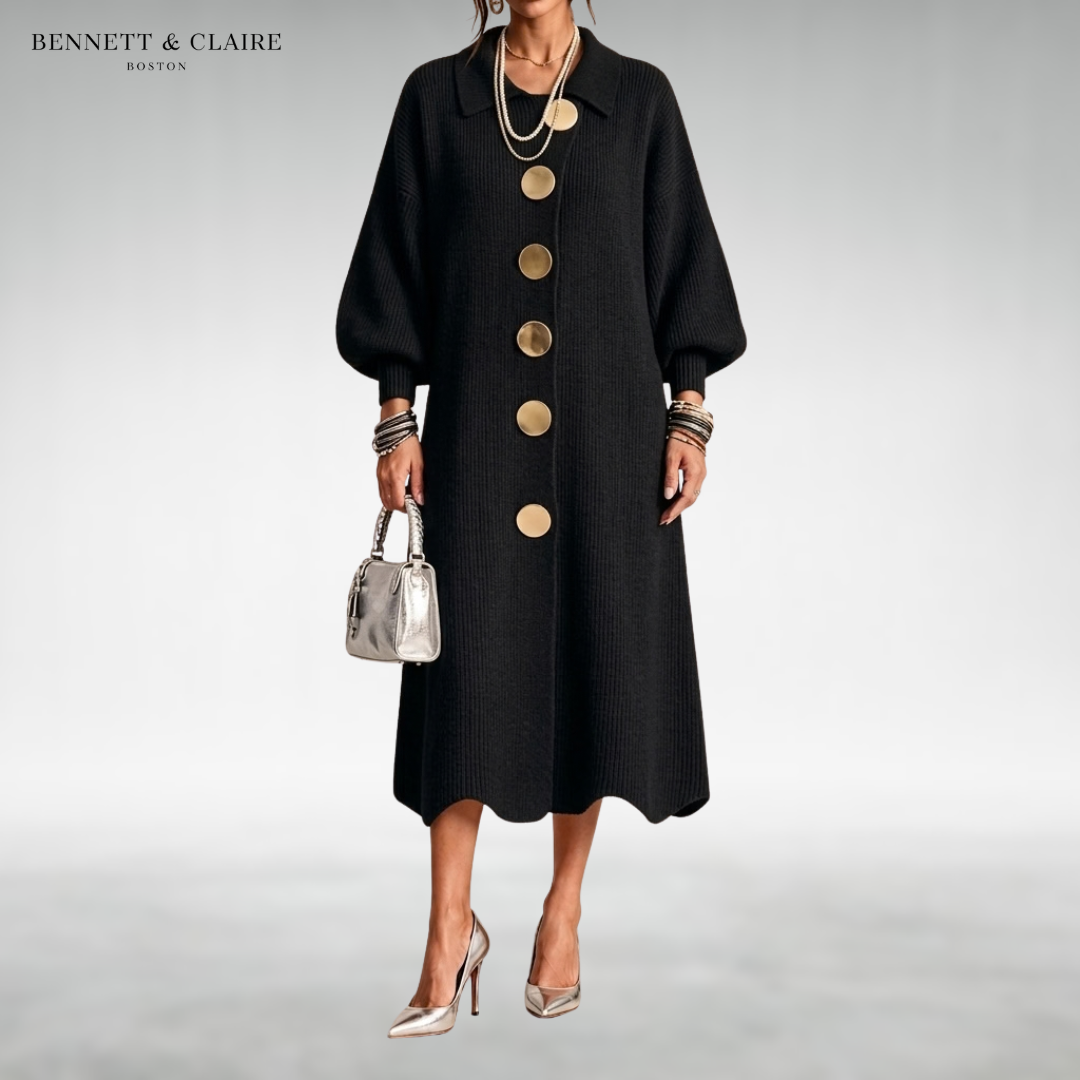 Arabella™ | Button-Front Maxi Dress
