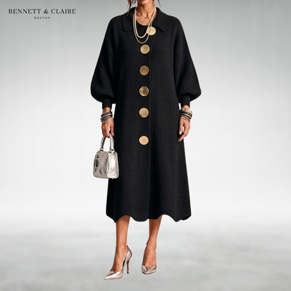 Arabella™ | Button-Front Maxi Dress