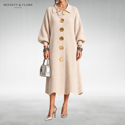 Arabella™ | Button-Front Maxi Dress