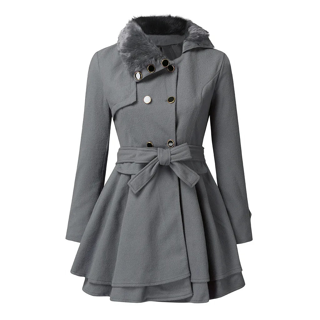 Claudia™ | Vintage Flair Trench Coat