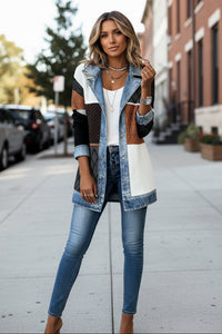 White & Blue