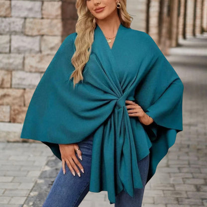 Gloria™ | Wrap Knot Poncho