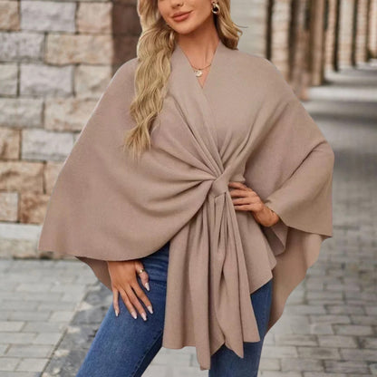 Gloria™ | Wrap Knot Poncho