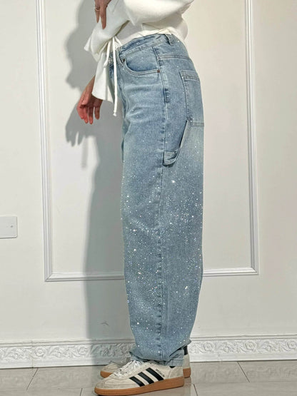 Stella™ | Crystal Balloon Carpenter Jeans