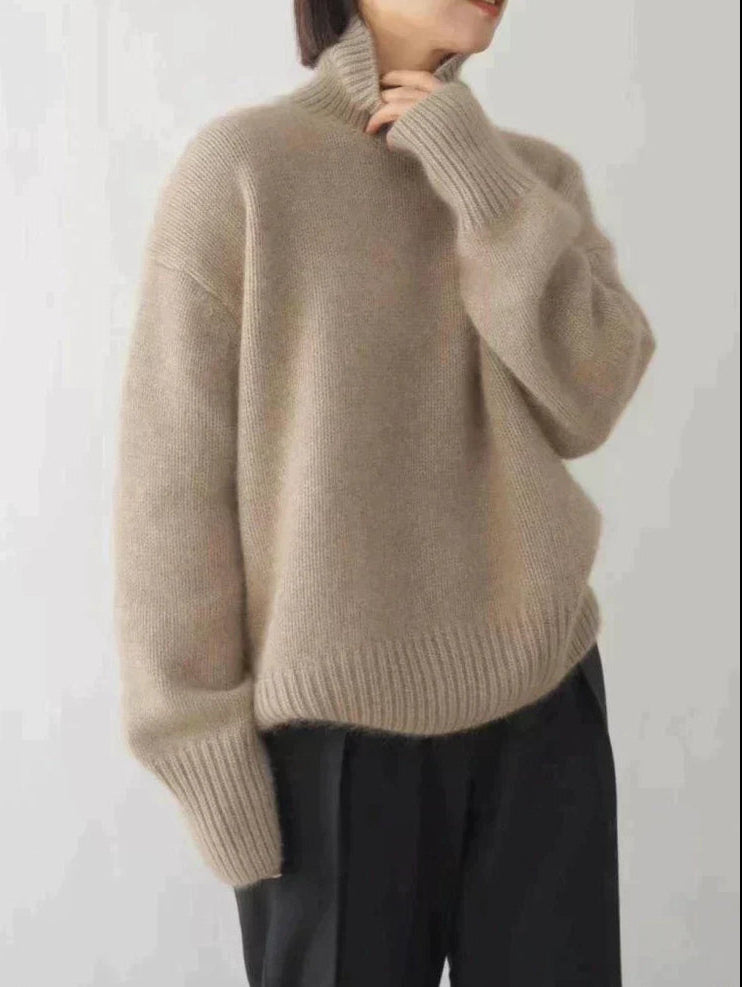 Amaya | Luxe Cashmere Turtleneck Sweater