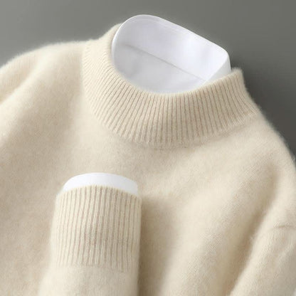 Cynthia | Women's Ribbed Mock Neck Sweater