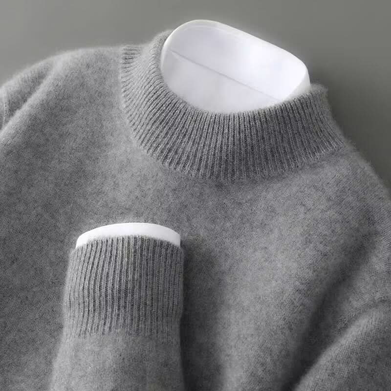 Cynthia | Women's Ribbed Mock Neck Sweater
